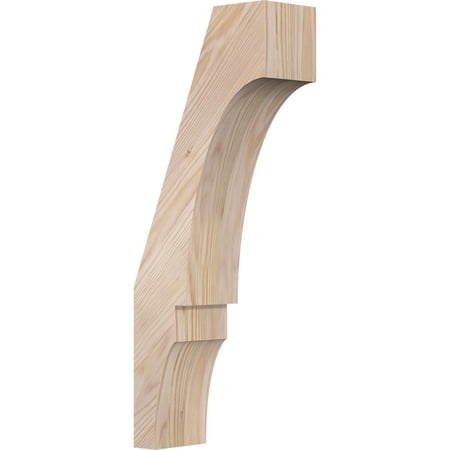 3 1/2"W x 8"D x 20"H Balboa Smooth Knee Brace, Douglas Fir