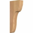 thumbnail image 1 of 3 1/2"W x 8"D x 20"H Carmel Smooth Corbel, Western Red Cedar, 1 of 9
