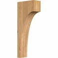 thumbnail image 1 of 3 1/2"W x 8"D x 20"H Huntington Smooth Corbel, Western Red Cedar, 1 of 9