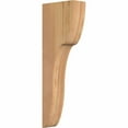 thumbnail image 1 of 3 1/2"W x 8"D x 24"H Carmel Smooth Corbel, Western Red Cedar, 1 of 9