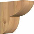thumbnail image 1 of 3 1/2"W x 8"D x 8"H Crestline Smooth Corbel, Western Red Cedar, 1 of 9
