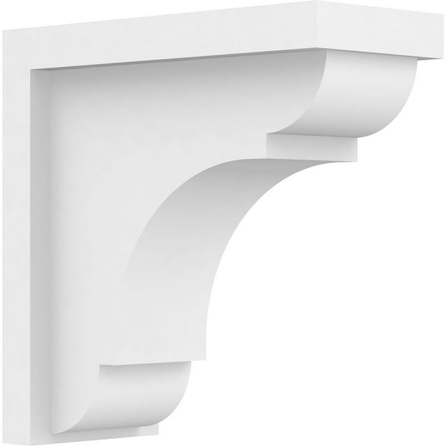 3 1/2"W x 8"D x 8"H Standard Bryant Architectural Grade PVC Bracket