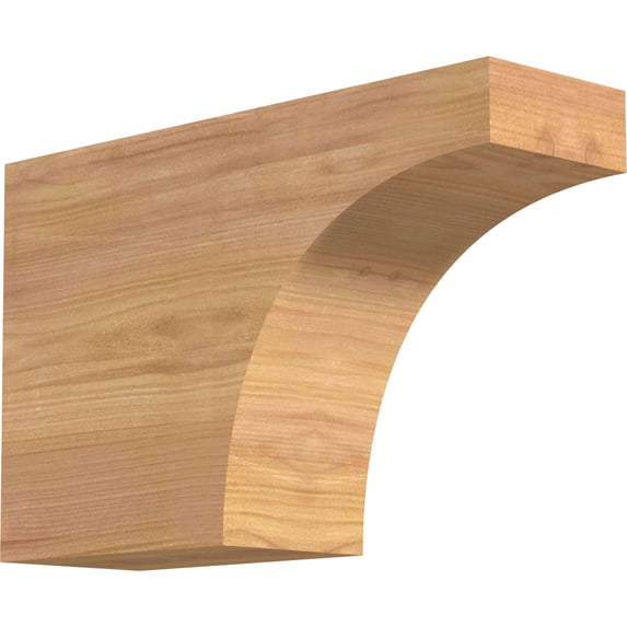 3 1/2"W x 8"H x 12"L Huntington Smooth Rafter Tail, Western Red Cedar
