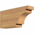 thumbnail image 1 of 3 1/2"W x 8"H x 16"L Mediterranean Smooth Rafter Tail, Western Red Cedar, 1 of 4