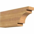 thumbnail image 1 of 3 1/2"W x 8"H x 18"L Mediterranean Smooth Rafter Tail, Western Red Cedar, 1 of 4