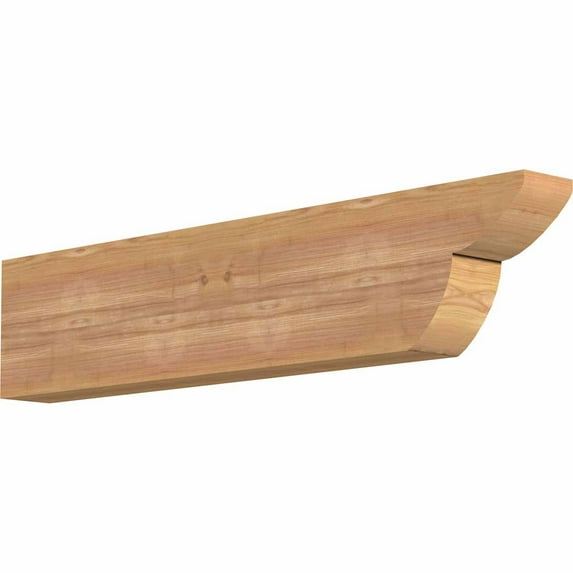 3 1/2"W x 8"H x 36"L Crestline Smooth Rafter Tail, Western Red Cedar