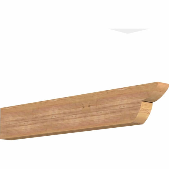 3 1/2"W x 8"H x 48"L Crestline Smooth Rafter Tail, Western Red Cedar