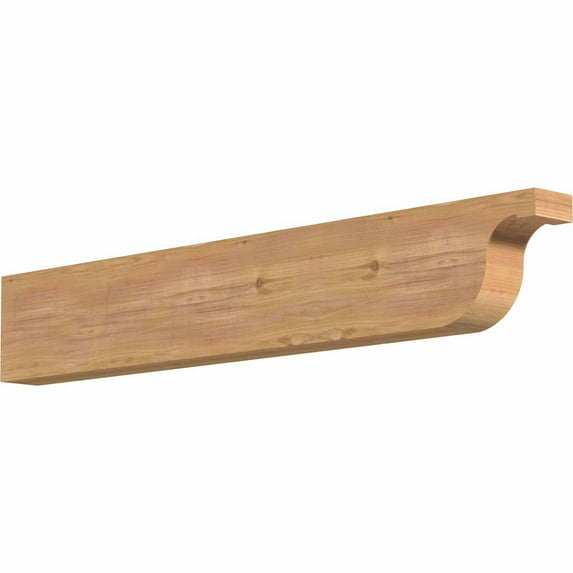 3 1/2"W x 8"H x 48"L Del Monte Smooth Rafter Tail, Western Red Cedar