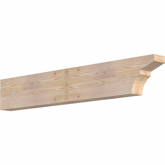 3 1/2"W x 8"H x 48"L Monterey Smooth Rafter Tail, Douglas Fir