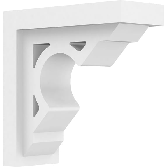 3 1/2"W x 9"D x 9"H Standard Sheridan Architectural Grade PVC Bracket