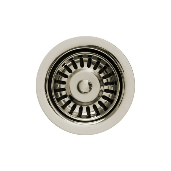 Whitehaus 3 1/2" Waste Disposer Trim with Matching Basket Strainer