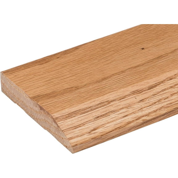 3 1/2" Wide X 5/8" HIGH PRE-Finished Oak Half Threshold (Butt up Threshold) (6 FT)