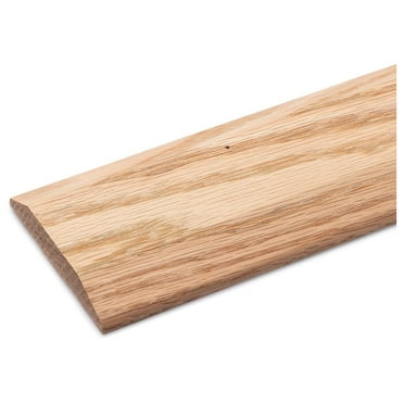 3 1/2" Wide x 5/8" High Unfinished Red Oak Threshold (4 FT Long)