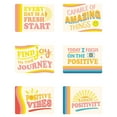 thumbnail image 1 of 3 1/2" x 2 1/2" Bulk 48 Pieces Positive Vibes Note Cards Assortment, 1 of 1