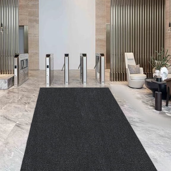 3*1.2m Striped Polyester & Tpe Rag Rug Door Mats Floor Entrance Mats for Home