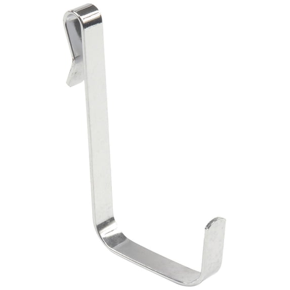 3-1/4"H Single Hook, Steel, Lot of 12