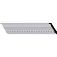 thumbnail image 1 of 3 1/4"H x 2 3/8"P x 4"F x 94 1/2"L Bulwark Dentil & Rope Crown Moulding, 1 of 14