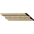 thumbnail image 1 of 3 1/4"H x 3 5/8"P x 5"F x 94 1/2"L Acanthus Leaf Carved Wood Crown Moulding, Maple, 1 of 5