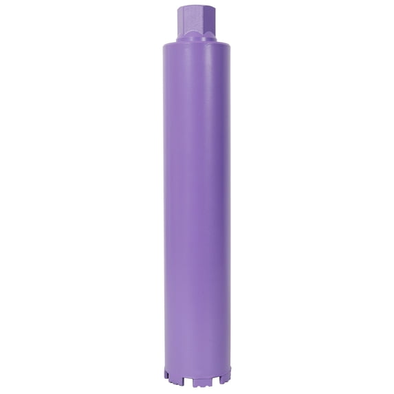 3-1/4 Inch Diamond Core Drill Bit for Cured Concrete with Rebar, 1-1/4-7 Thread Wet Core Bit for Hard Masonry, Brick, Stone