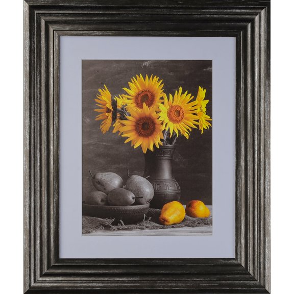 3-1/4" Polystyrene Contemporary Modern Picture Frame by WholesaleArtsFrames-com 18X18, 1181 Series Charcoal Grey - Made in USA