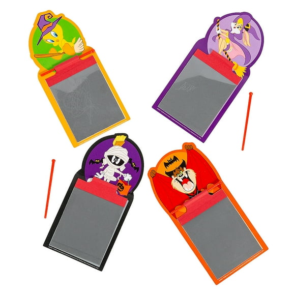 3 1/4" x 6 3/4" Looney Tunes Halloween Magic Screens - 12 pieces