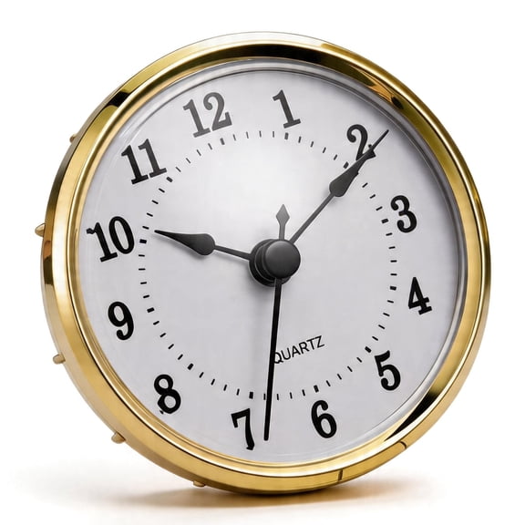 YEZNIVOS 3-1/8 Inch (80 mm) Clock Insert Fit Diameter 3.0 inch (76 mm) Hole