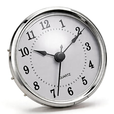 3-1/8 Inch (80 mm) Clock Insert Fit Diameter 3.0 inch (76 mm) Hole