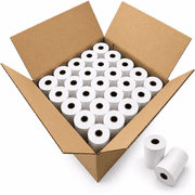DEMAYA Thermal Receipt Paper Rolls, 3 1/8" x 230, 50 Rolls, BPA Free, POS Cash Register Tape