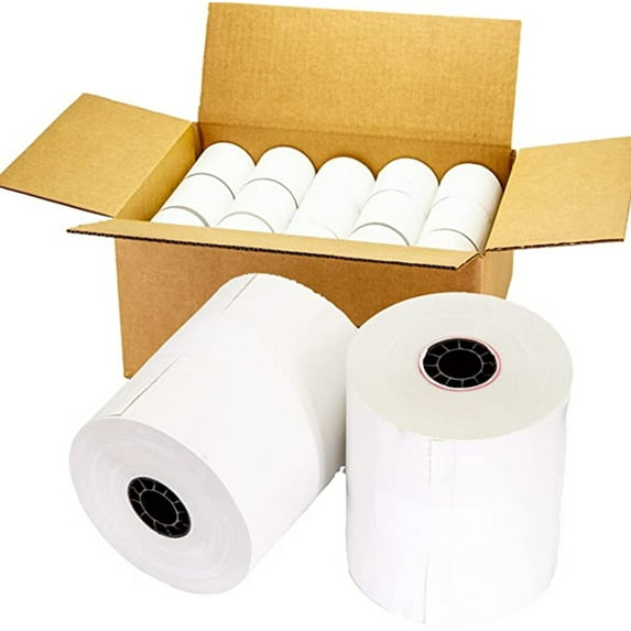 3 1/8” x 230' Thermal Paper Rolls (30) - BPA FREE – Receipt paper rolls – Point of Sale Cash Register - Thermal printer paper - Credit Card Paper - for POS Printer