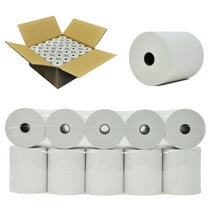 3 -1/8" x 230" Thermal Paper Rolls Epson M129A, M129B, M129C, Top Grade Premium Receipt