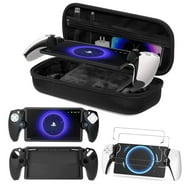 3 in 1 Accessories Set Compatible with Playstation Portal, EVA Carrying Case for PS5 Portal, Soft Silicone Protective Cover, 2 Pack Screen Protector, PS Portal Accessories