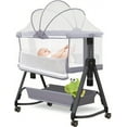 MEICHYUN 3 in 1 Baby Storage Basket, HeightAdjustable, Easy