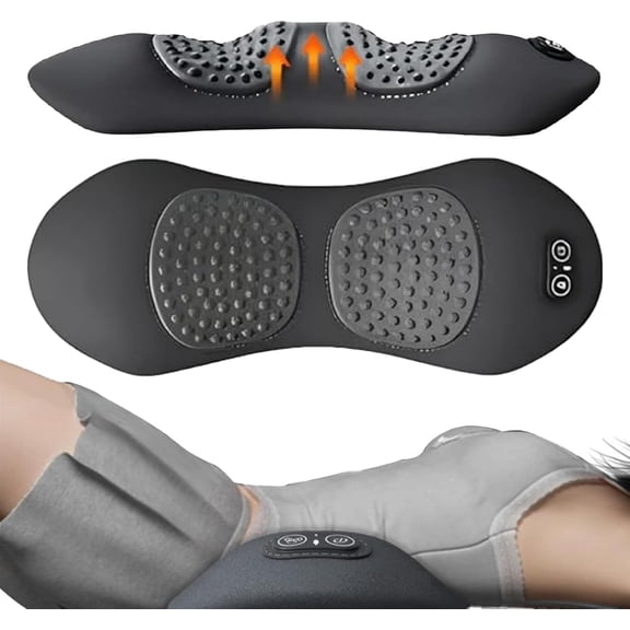 3 in 1 Back Massager, Upgraded Back Stretcher with Warming, Gentle Pulling & Vibration Functions, Easily Relieves Pressure,Promote Relaxation in The Back