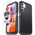 thumbnail image 1 of Entronix 3-in-1 Heavy Duty Case Compatible with Galaxy S22 Plus with Screen Protector, Black, 1 of 7