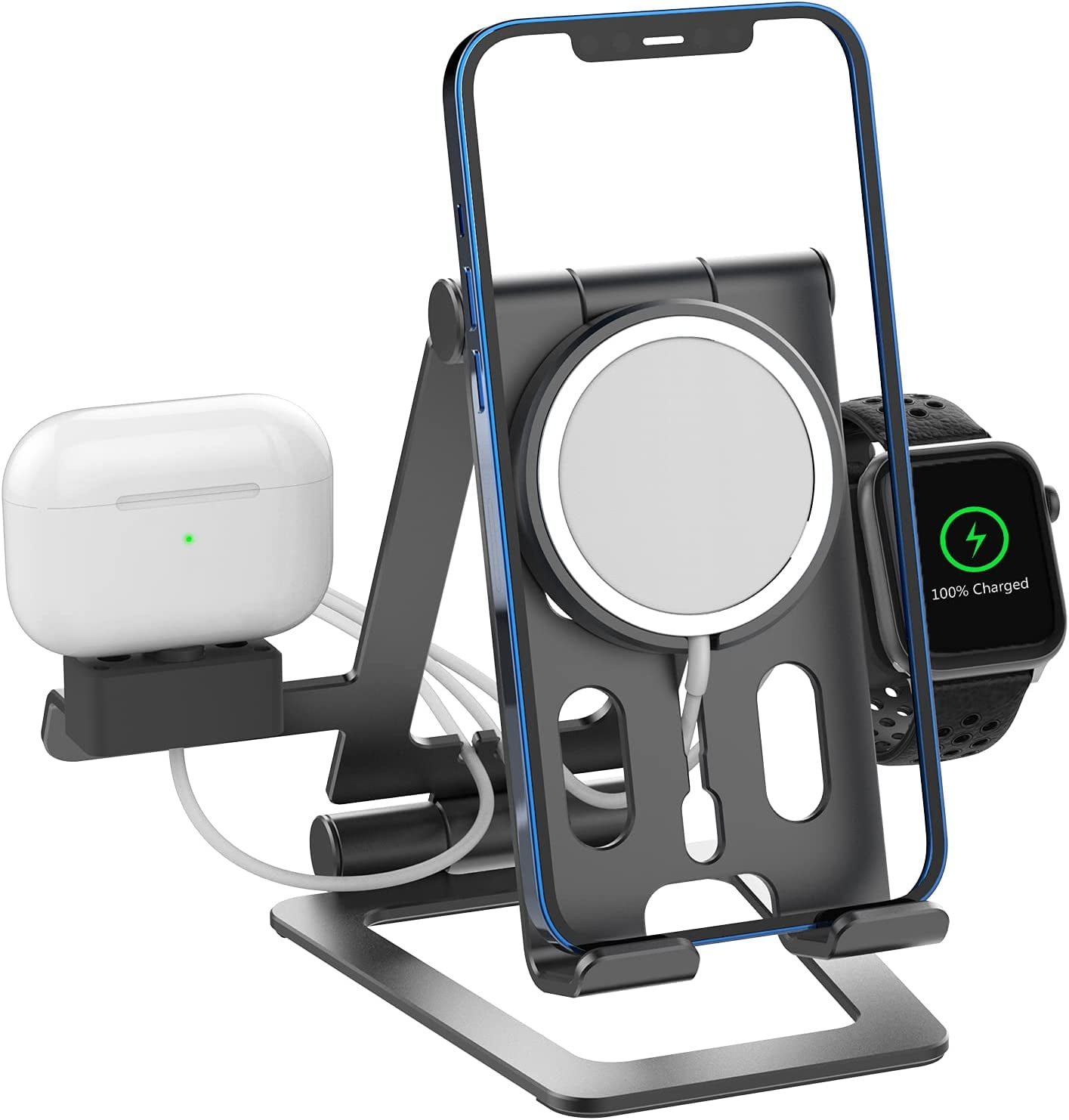 in Cell Phone Stand for Magsafe Charger Holder for Apple Watch