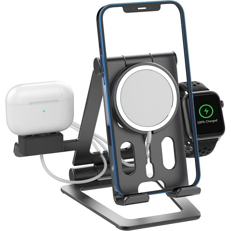 Wireless Charger Airpods Cellphones In Cell Phone Stand For