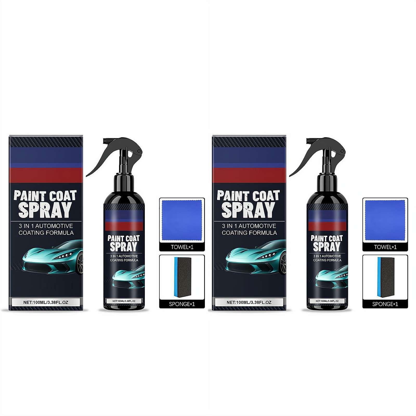 Detergente 3 En 1 De Alta Protección Quick Car Coating Spray