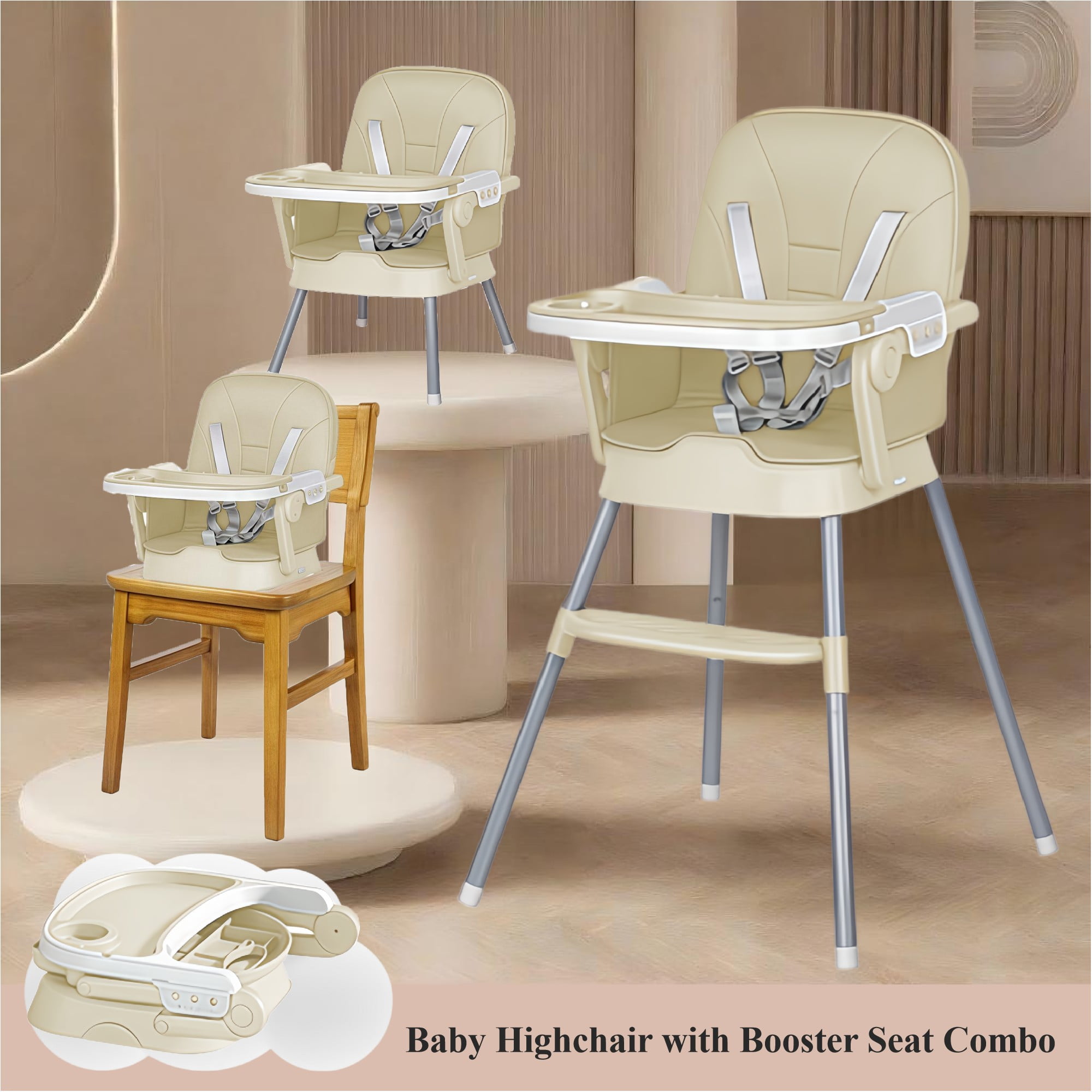 Silla De Comer Para Bebe Buy Giantex 5-in-1 Convertible Baby