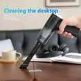 thumbnail image 1 of 3 in 1 Cordless Handheld Vacuum  3500Pa Strong Suction with Multi Attachments for Corners  Pet Hair & Car Seats  Lightweight  Portable & Rechargeable  Ideal for Home  Car Cleaning (Black), 1 of 5
