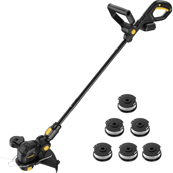3 in 1 Cordless Weed Eater Compatible with DEWALT 20V MAX Battery,12-Inch String Trimmer Edger & Mini Mower, 8500RPM Auto Feed Weed Wacker w/Adjustable Handle (Tool Only)