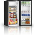 3.1 Cu.Ft Mini Fridge with Freezer, Single Door Mini Refrigerator, 5