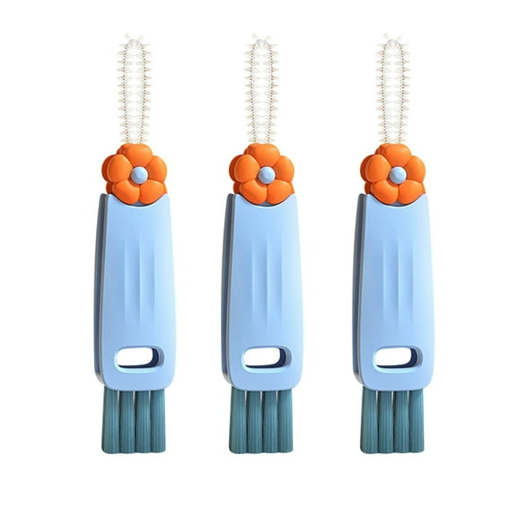 3 In 1 Cup Lid Cleaning Brush 2024 New Crevice Cleaning Brush For Bottle Tight Spaces Cup 3 In 1 Multifunctional Cleaning Brush Portable Cup Lid Cleaner