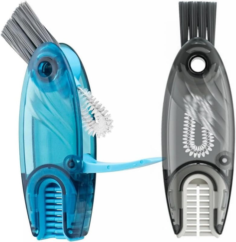 3 in 1 Cup Lid Cleaning Brush Set Multifunctional Bottle Brush Cleaner ...