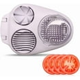 thumbnail image 1 of 3 In 1 Egg Slicer For Hard Boiled Eggs, Strawberry Slicer Grape Cutter, 2026 New Stainless Steel Dicer Egg Slicer Dishwasher Safe, Fruit Cutter For Egg Strawberry Mushroom, 1 of 8