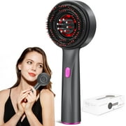 3 in 1 Electric Scalp Massager and Hair Oil Applicator, Scalp Massage Brush Oil Applicator Liquid Dispenser, IPX7 Waterproof, Hair Scrubber Scalp Massage Tool for Home and Travel Use