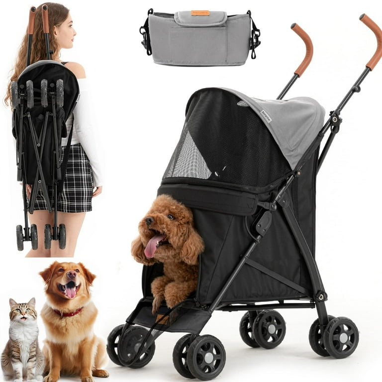 Portable dog outlet stroller