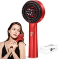 thumbnail image 1 of 3 in 1 Hair Oil Applicator, Electric Head Massager Scalp, Hair Brushes for Hair Scalp Massager with Adjustable Speed, IPX7 Waterproof,  Oil Diffuser Massage Comb for Home and Travel, 1 of 7