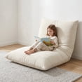 thumbnail image 1 of CATGOOD 3-in-1 Bean Bag Chair for Kids, Convertible kids chair with Skin Friendly Fabric for Living Room, Bedroom, White, 1 of 9