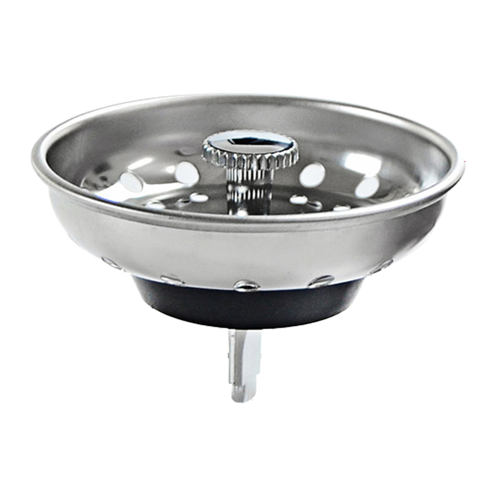 Stainless Steel Kitchen Sink Drain Strainer Basket Stopper – 3.2" Waste Plug NGL-K32