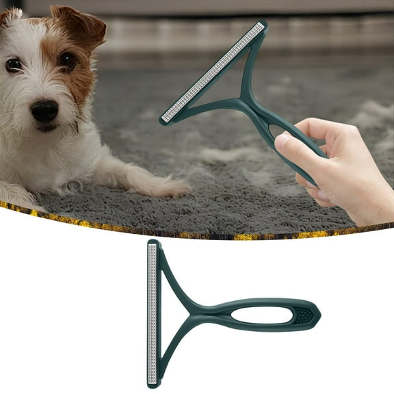 3 in 1 Lint Remover,Pet Hair Remover,Dog Cat Hair Remover,Carpet Rake,Lint Brush,Lint Shaver for Carpets,Multi Fabric Edge and Carpet Rake,Car Mat,Couch,Pet Bed,Furniture & Rug(Green)